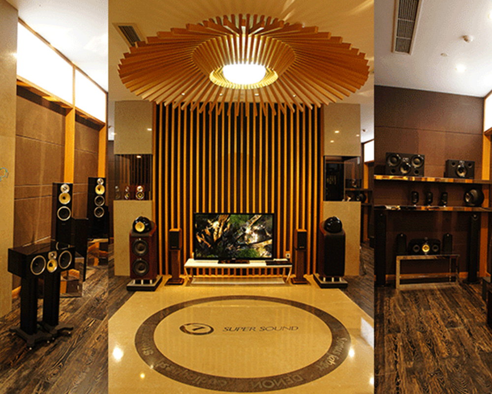 2010年 超音电器 仁恒置地店B&W专卖店开业,品牌进入高级轻奢卖场。