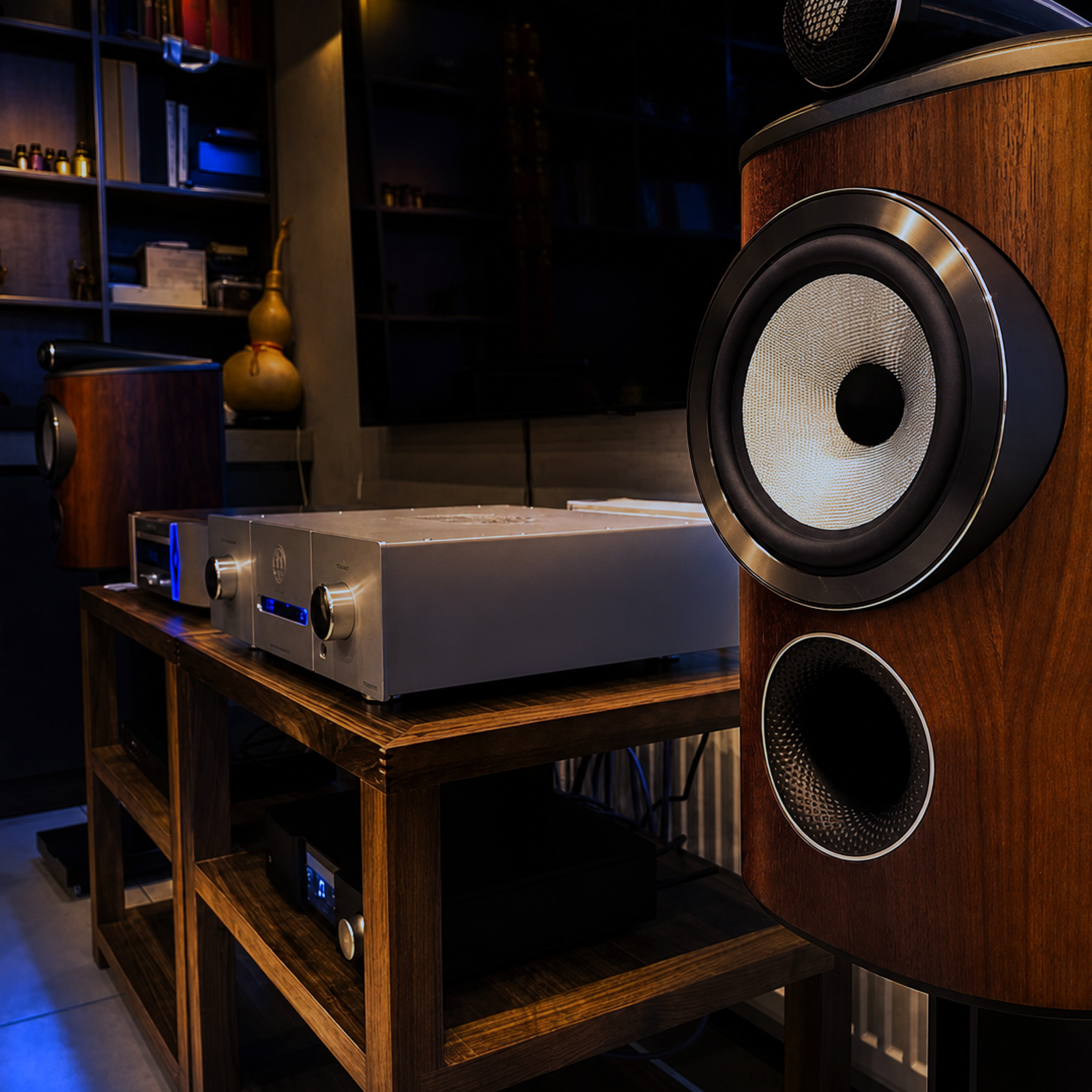 Bowers & Wilkins 805D4 + (AA) 英国宝华805D3+德国AA放大器 高级HiFi配置