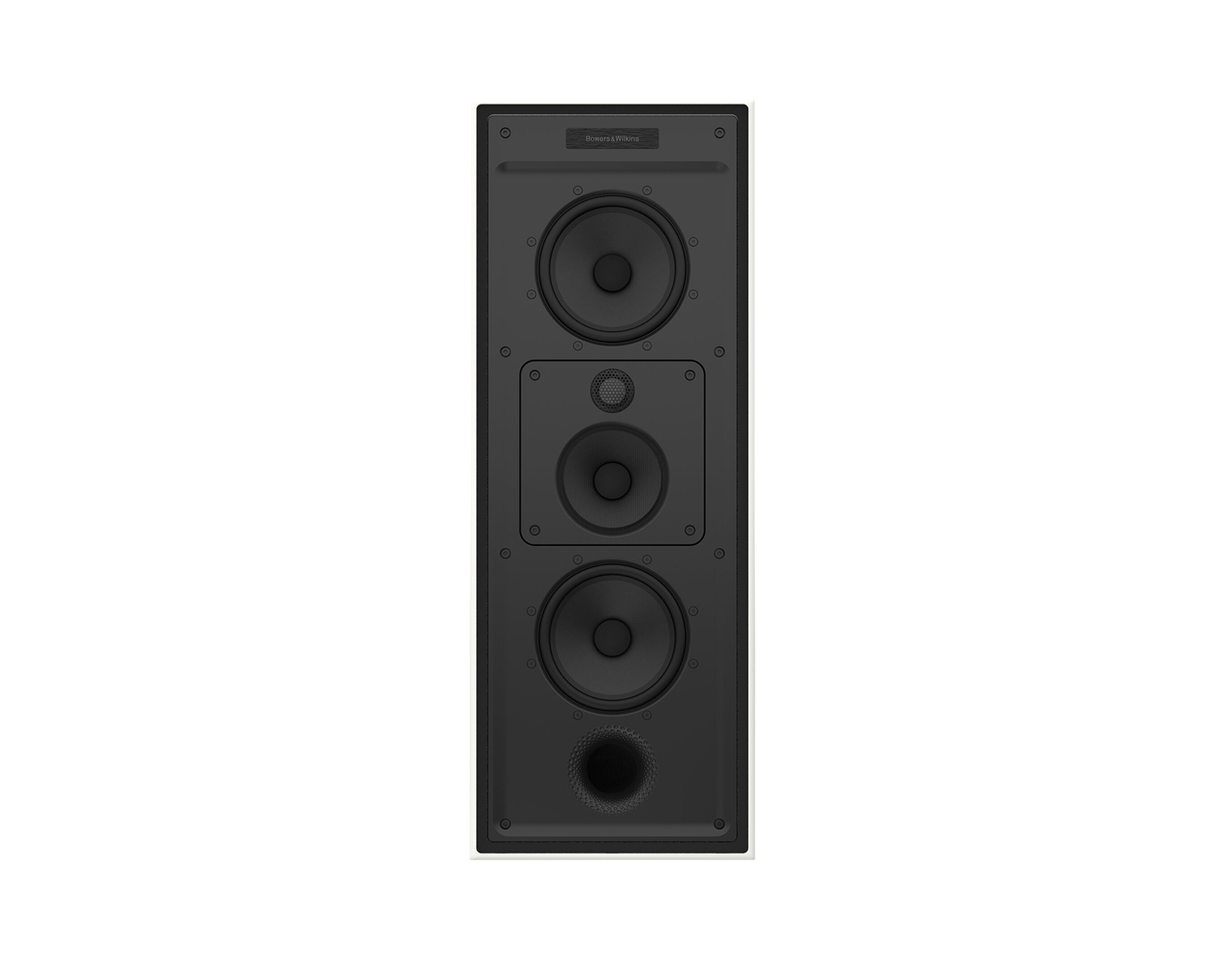 Bowers & Wilkins CWM7.3S2配备了一个集成后箱,可优化其性能,减少声音通过墙壁的传递,同时也便于改装。