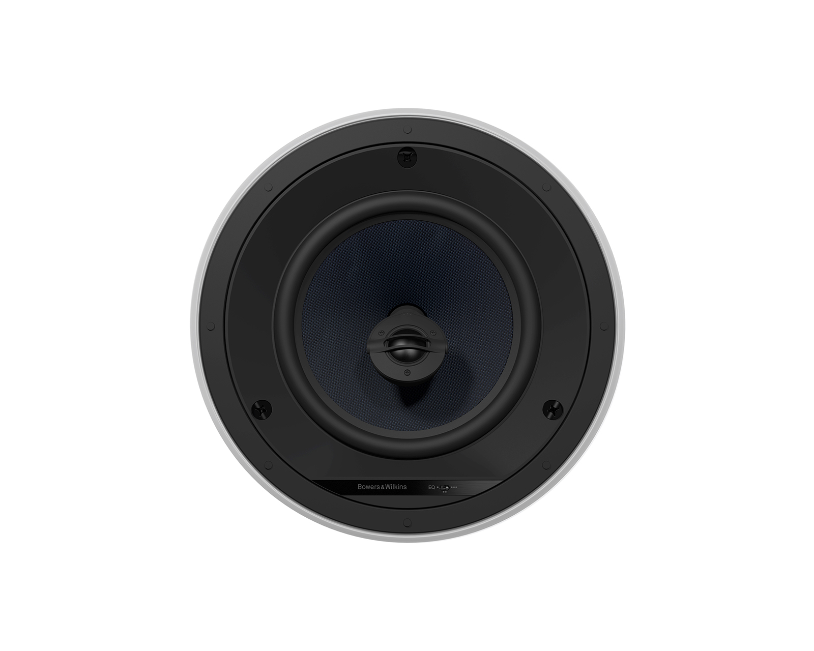 Bowers & Wilkins CCM682是一款高性能吸顶扬声器,采用8寸凯夫拉中低音单元和铝球顶高音,100mm磁体可转动高音头,调节离轴高频响应,三档EQ切换开关,铝铸造框架提供额外刚性,带来更清晰,更迅速的低音表现。