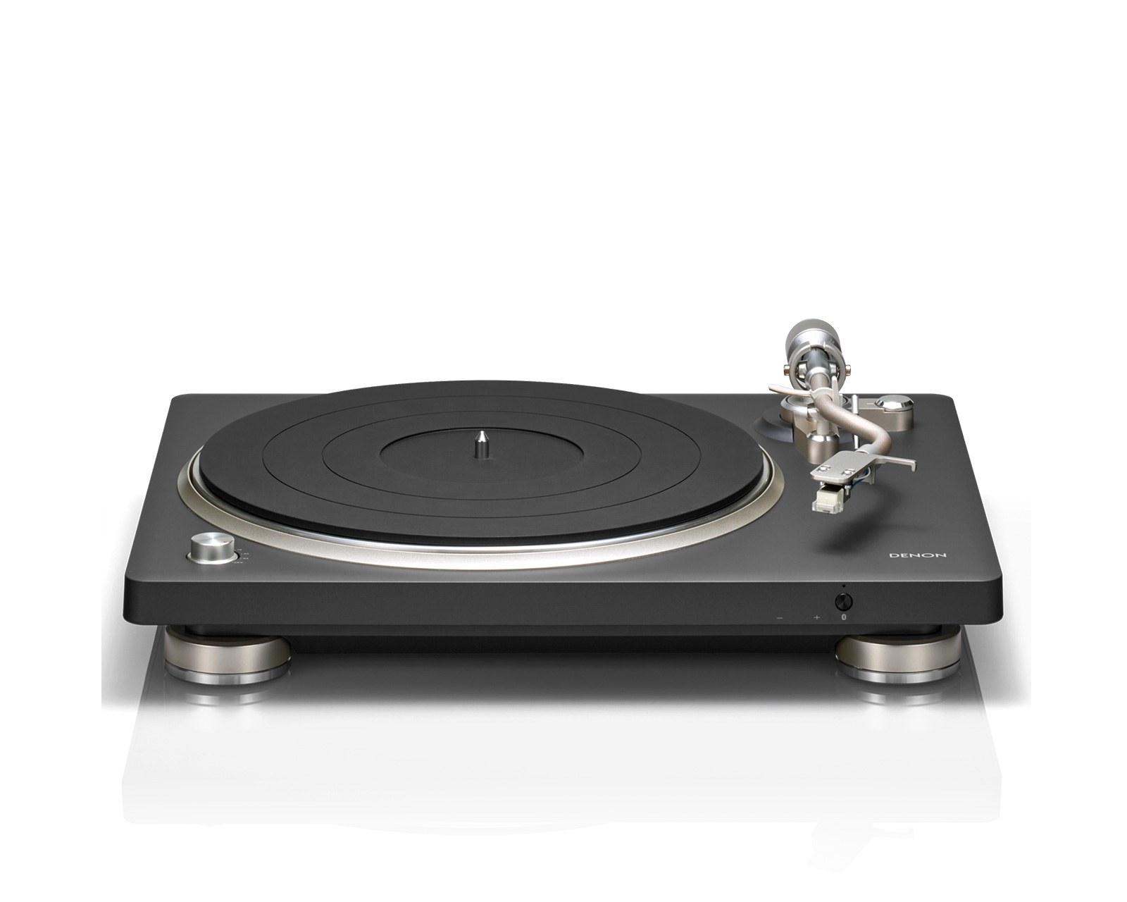Denon DP-500BT高级皮带驱动唱片机将经典的模拟声音与现代生活相结合。其优雅的双色调设计、抗振结构以及方便的蓝牙连接功能。