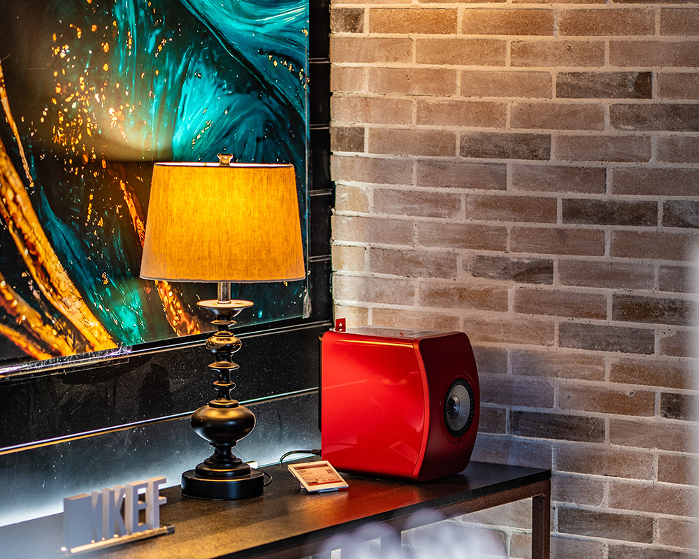 KEF LS50 Wireless II 红色无线扬声器